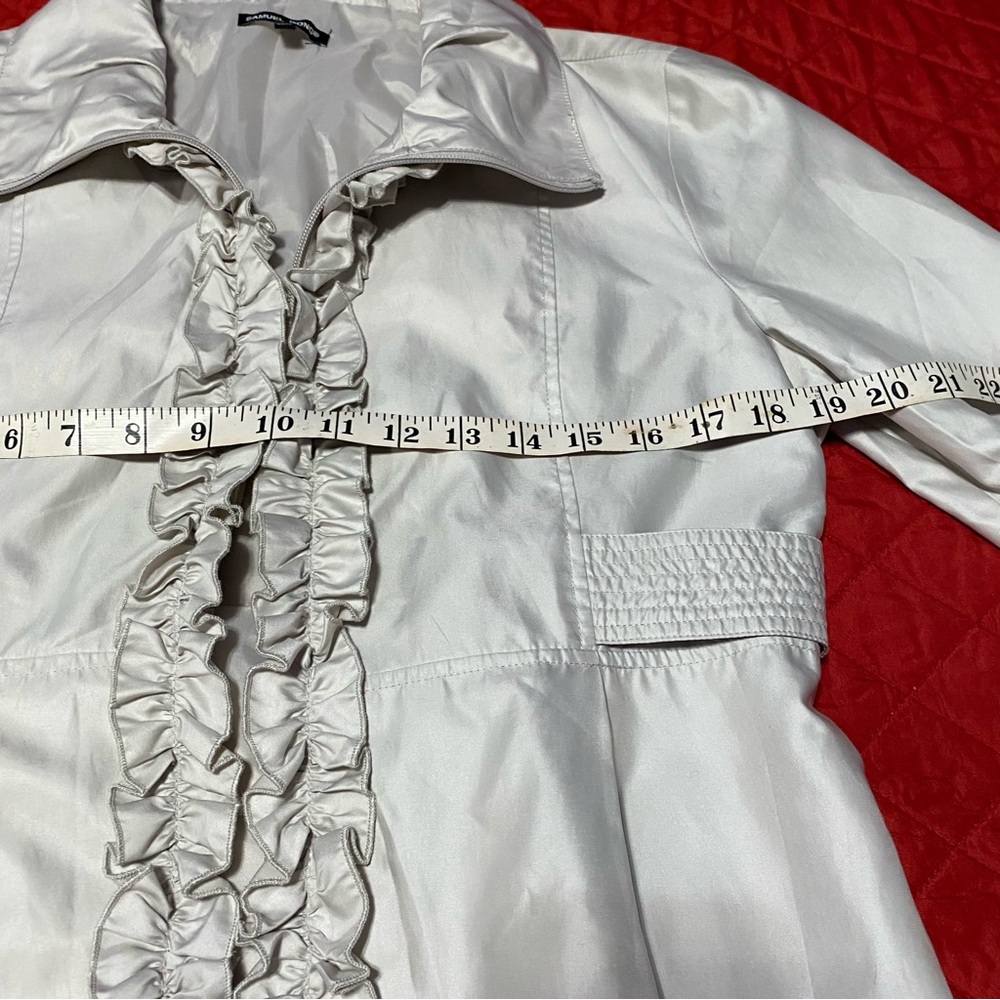 Samuel Dong Ruffle trend jacket size Medium - Picture 7 of 10